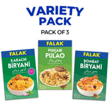 Karachi Biryani + Bombay Biryani + Punjabi Pulao Bundle