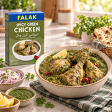 Falak Spicy Green Chicken Recipe Mix - 50g – image 4