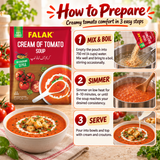Falak Creamy Tomato Soup 50gm – image 3