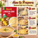 Falak Chicken Corn Soup 50gm – image 4