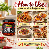 Falak Chili Crunch Extra Spicy - 150 gm – image 4