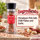 Falak Chilli, Garlic, Pink Salt Grinder - 150gm – image 7