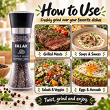 Black Peppercorn Grinder - 85gm