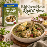 Falak Spicy Green Chicken Recipe Mix - 50g – image 6