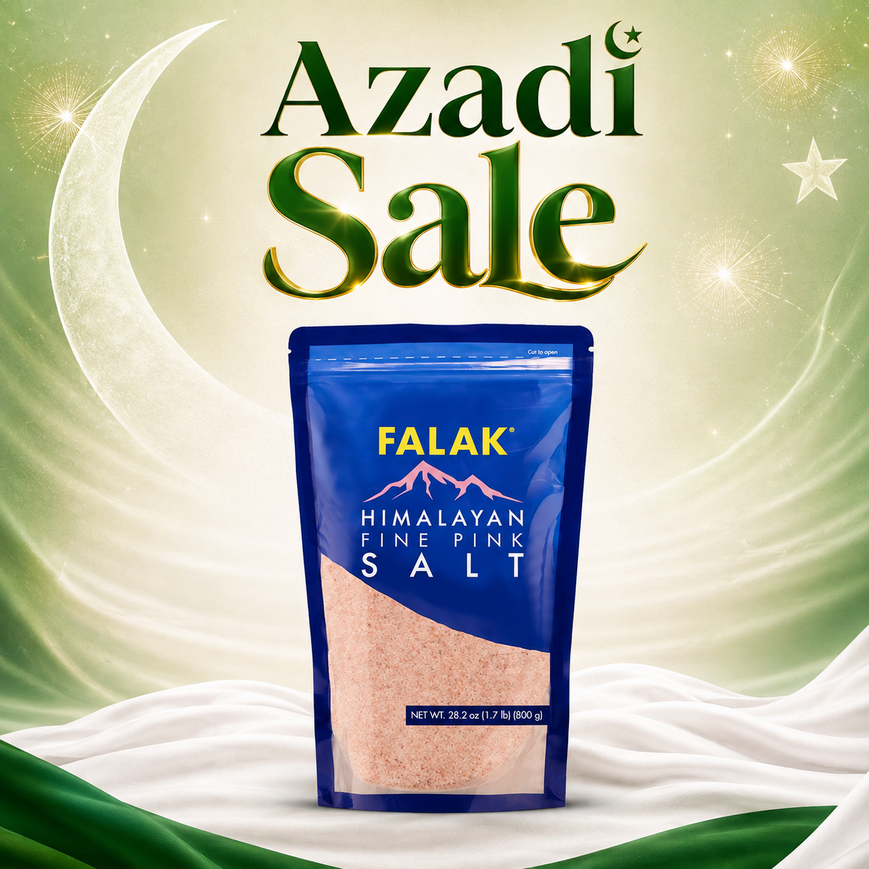 Himalayan Fine Pink Salt - 800gm