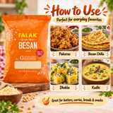 Falak Gram Flour (Besan) - 1 kg – image 6
