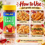 Falak Chilli Garlic Fries Seasoning - 75gm – image 6
