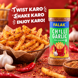 Falak Chilli Garlic Fries Seasoning - 75gm – image 2