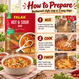 Falak Hot & Sour Soup 50gm – image 9