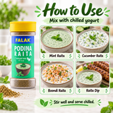 Podina Raita Masala (Mint Yogurt) - 80gm
